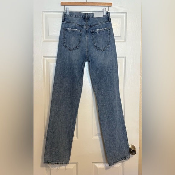 Pistola Cassie Super High Rise Straight Jeans in Play Day - Distressed 25 - Picture 12 of 16